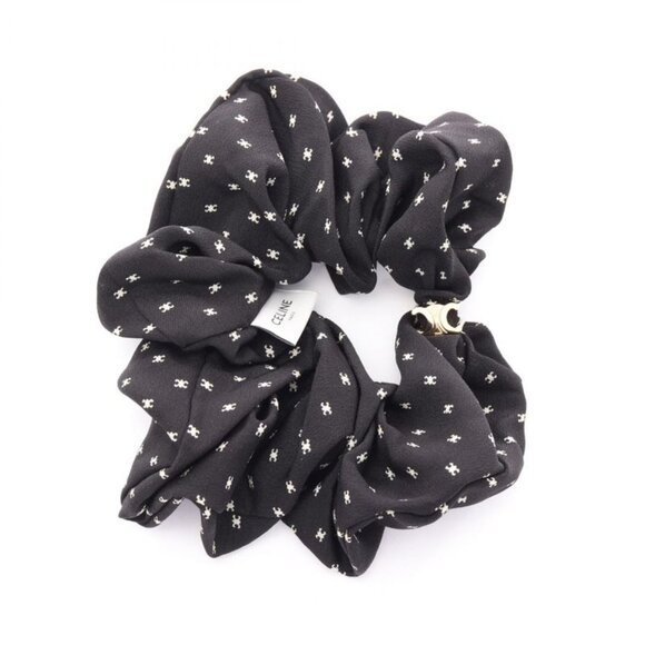 Celine Micro Triomphe Black Hat Black. White